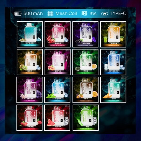 SP2S  9000口  拋棄式 電子煙