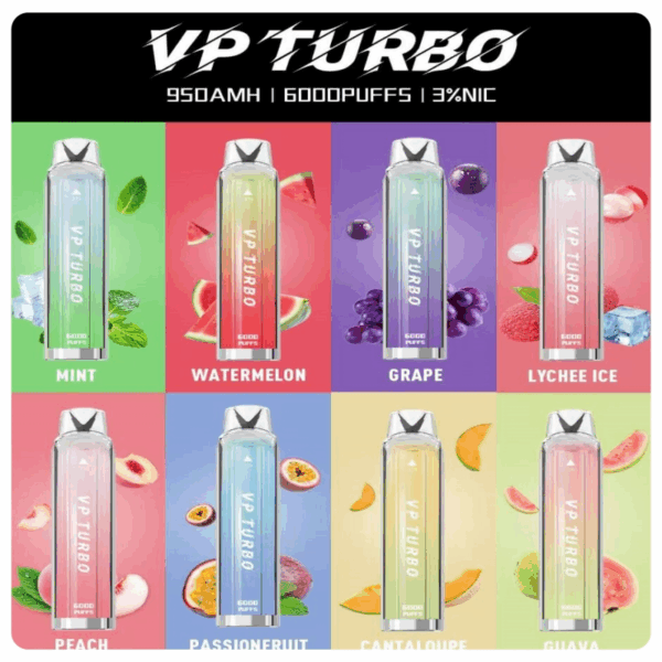 【買一送一】VP TURBO6000口 拋棄式 電子煙
